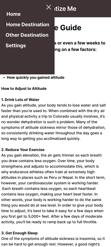 Altitude Guide Nav